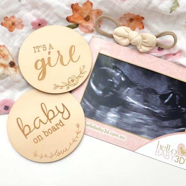 One Chew Three - Single Baby and Pregnancy Milestone Plaques - Little Love of Mine